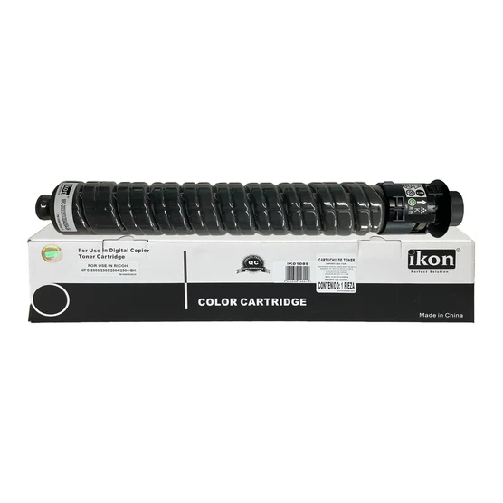 Toner Ikon Ricoh MP C2003 Negro para impresora 2003 2004 2503 2504